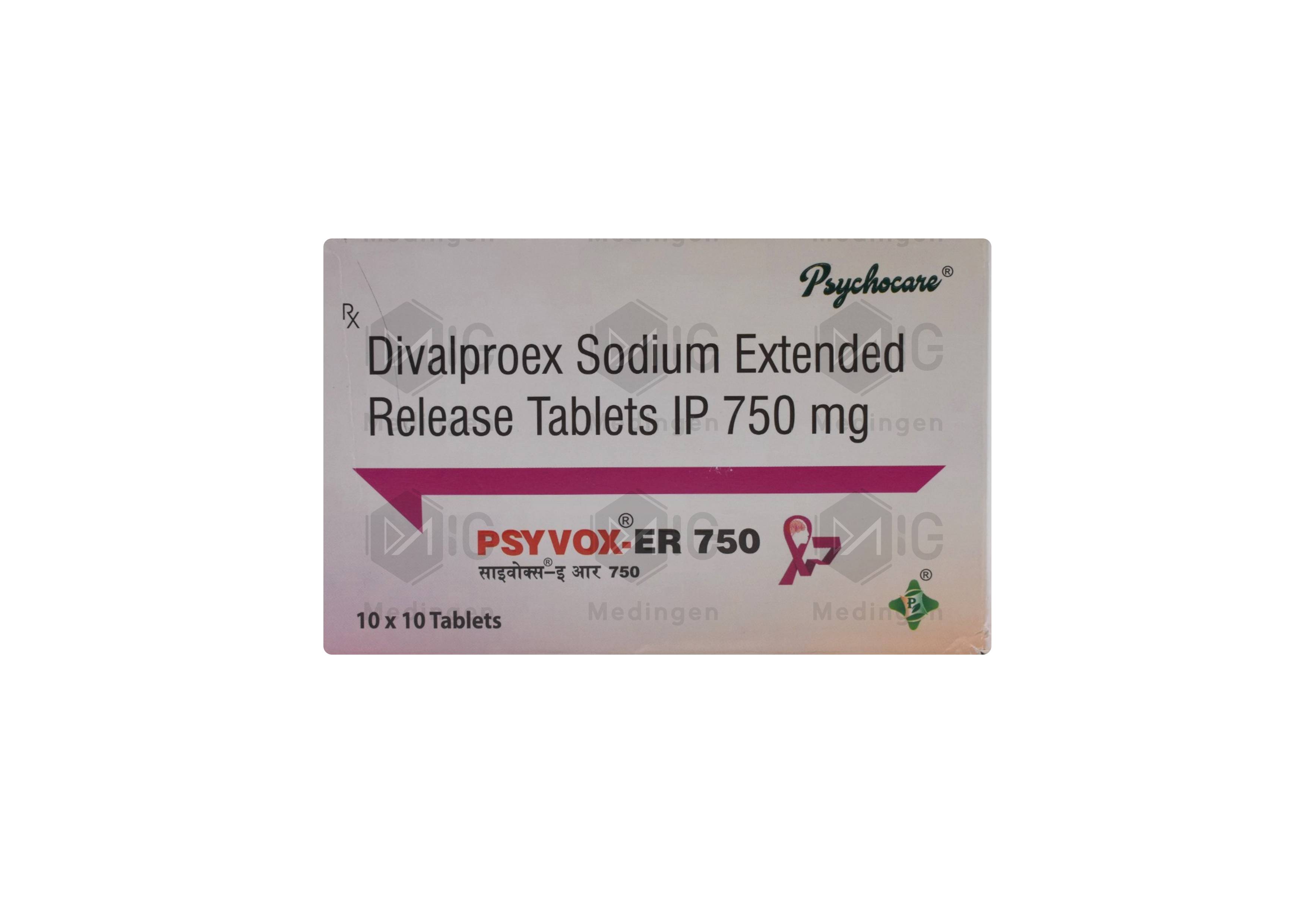 PSYVOX ER 750MG